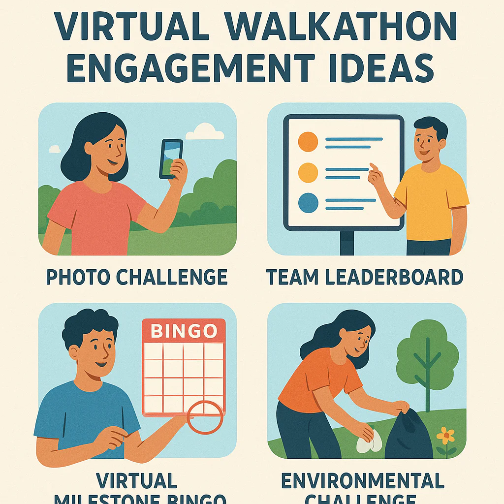 Walkathon Figure 🚀 25+ Creative Virtual Walkathon Engagement Ideas for 2026 - Walkathon ...