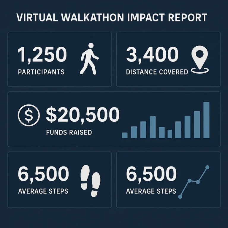 Featured image for 15 Metrics for Virtual Walkathon Impact Reporting 2026